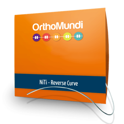 Niti Curva Reversa Retangular - OrthoMundi 016 x 016 Inferior